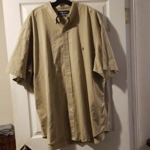 Mens Polo by Ralph Lauren s/s button down  3xlt
